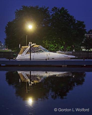 Canal Boat_10805-7.jpg - Photographed along the Rideau Canal Waterway at Smiths Falls, Ontario, Canada.